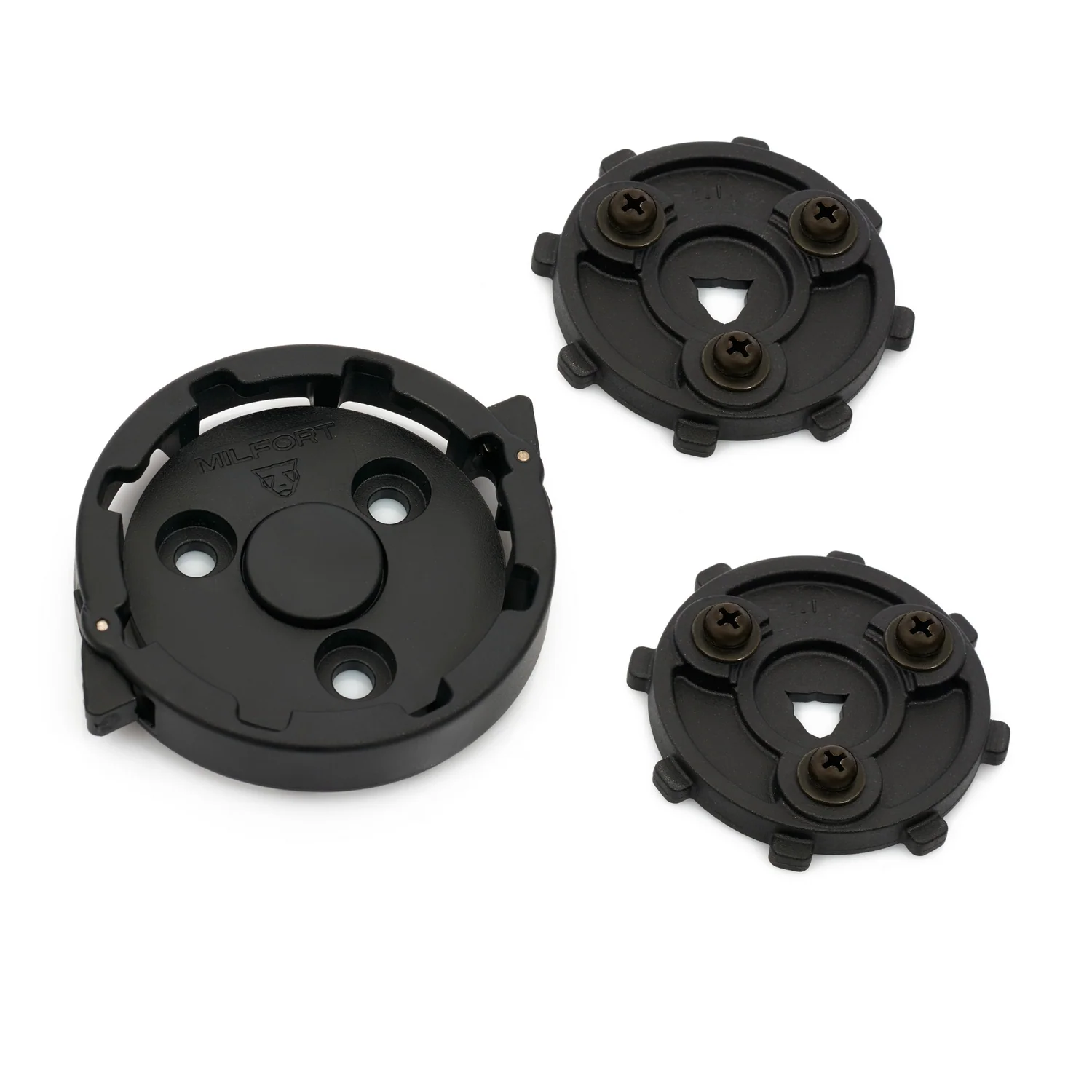 Disco modular acople rápido Milfort para policías y seguridad privada