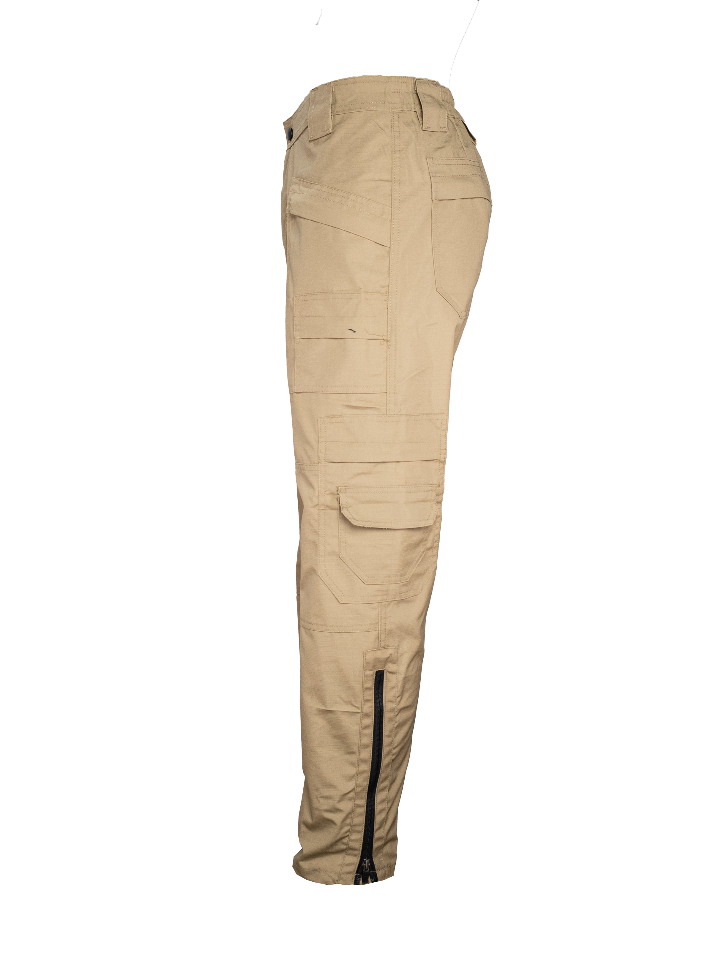 Pantalón comando Aviador kaki con elastano y repelente, uso profesional