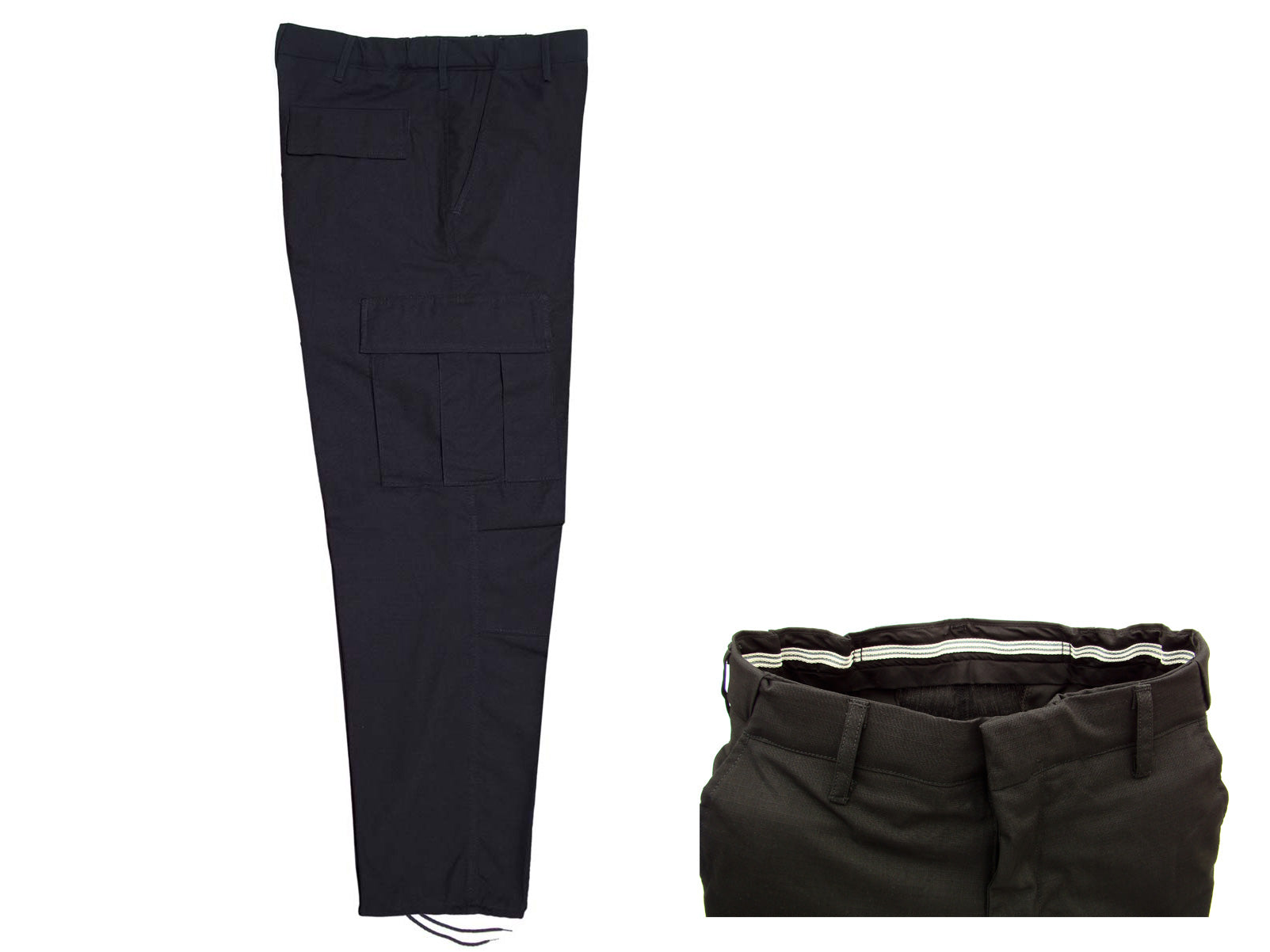 Pantalón Comando Ripstop Supremo color navy, ideal para actividades operativas o de seguridad con tela Ripstop de alta durabilidad