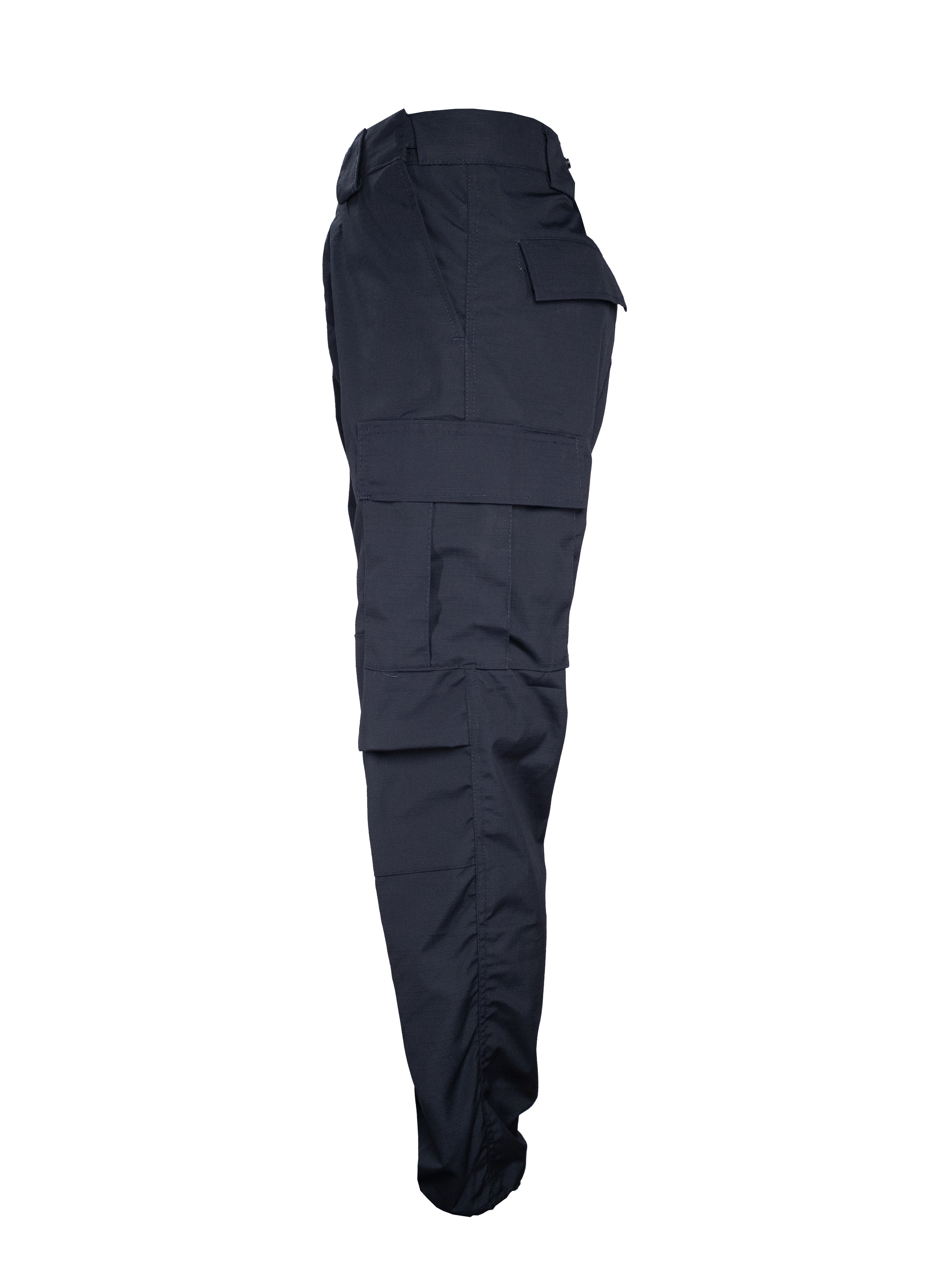 Pantalón comando azul marino repelente al agua, con diseño funcional