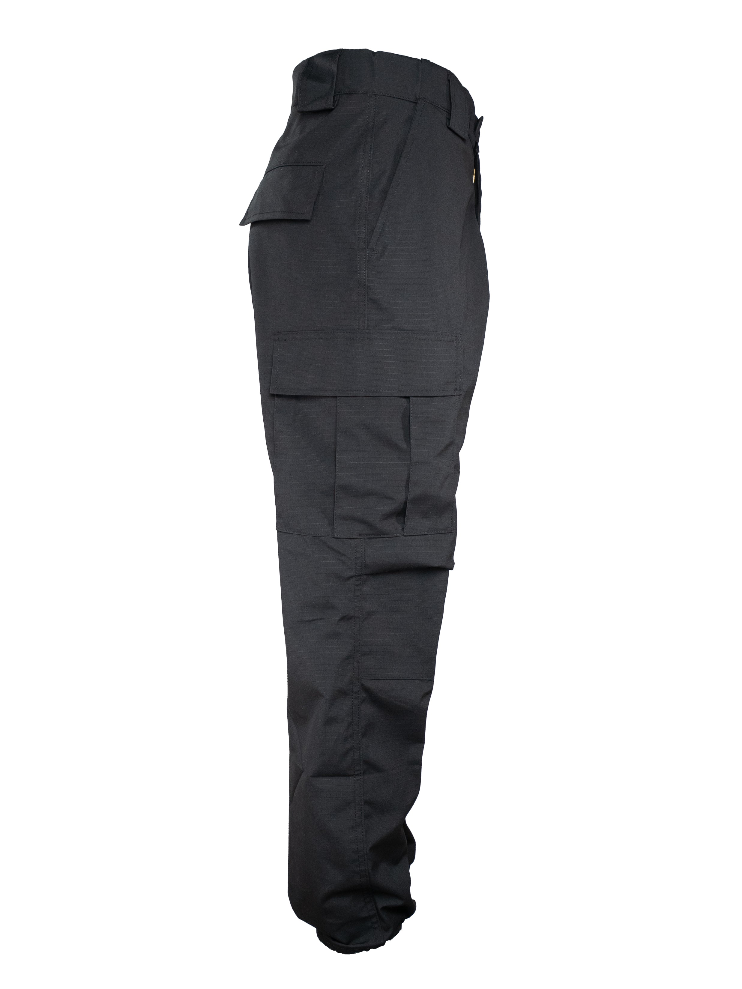 Pantalón negro Ripstop corte americano con protección repelente y estilo profesional