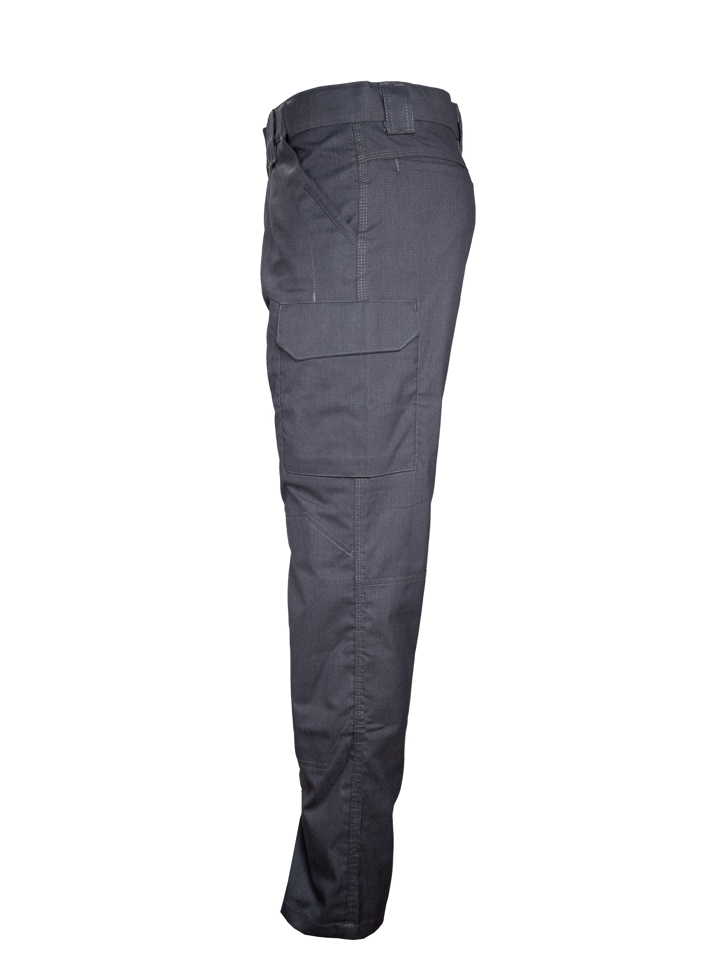 Pantalón Sauhin azul marino, confeccionado en microripstop con mezcla de algodón, poliéster y lycra