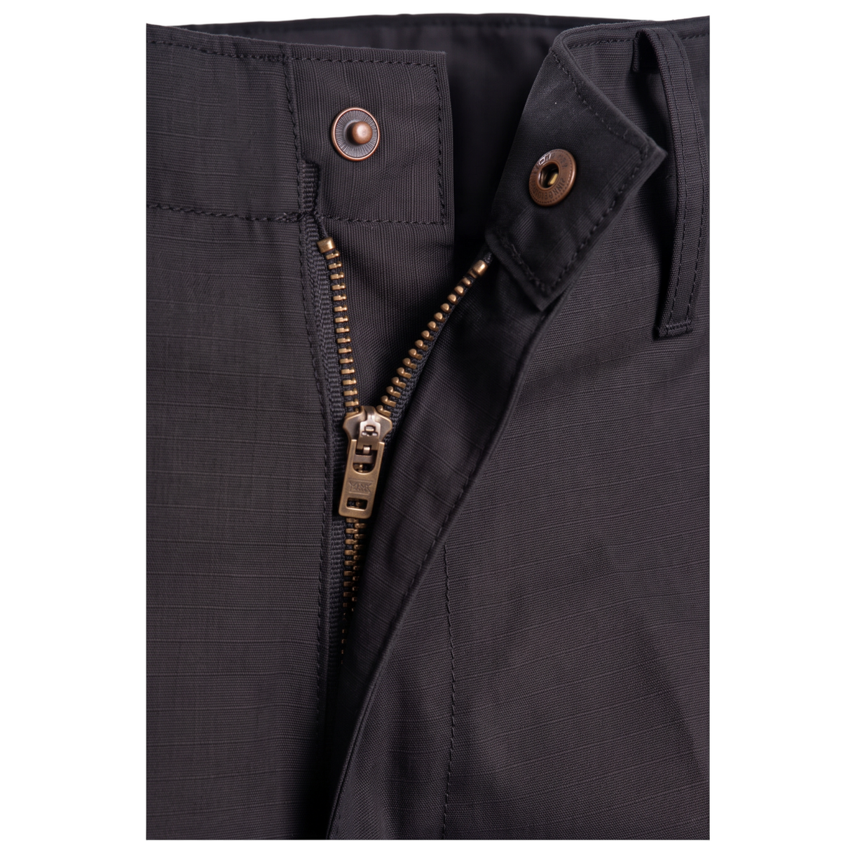 PantaTony T.G.P Ripstop SK7 tactical pants featuring a durable black ripstop fabric, YKK zipper, and Prym snap button.