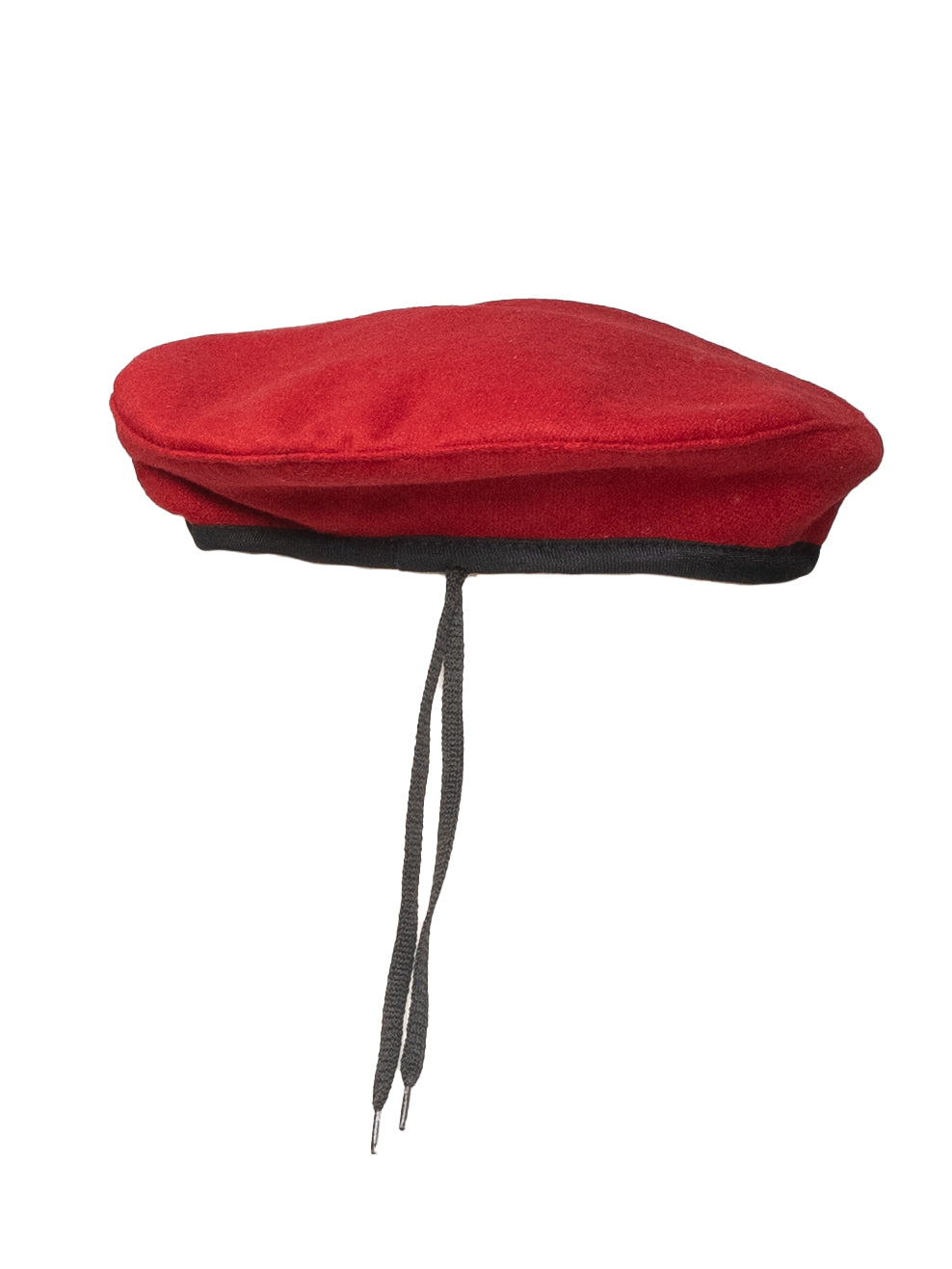Boina de paño roja estilo comando para seguridad privada

