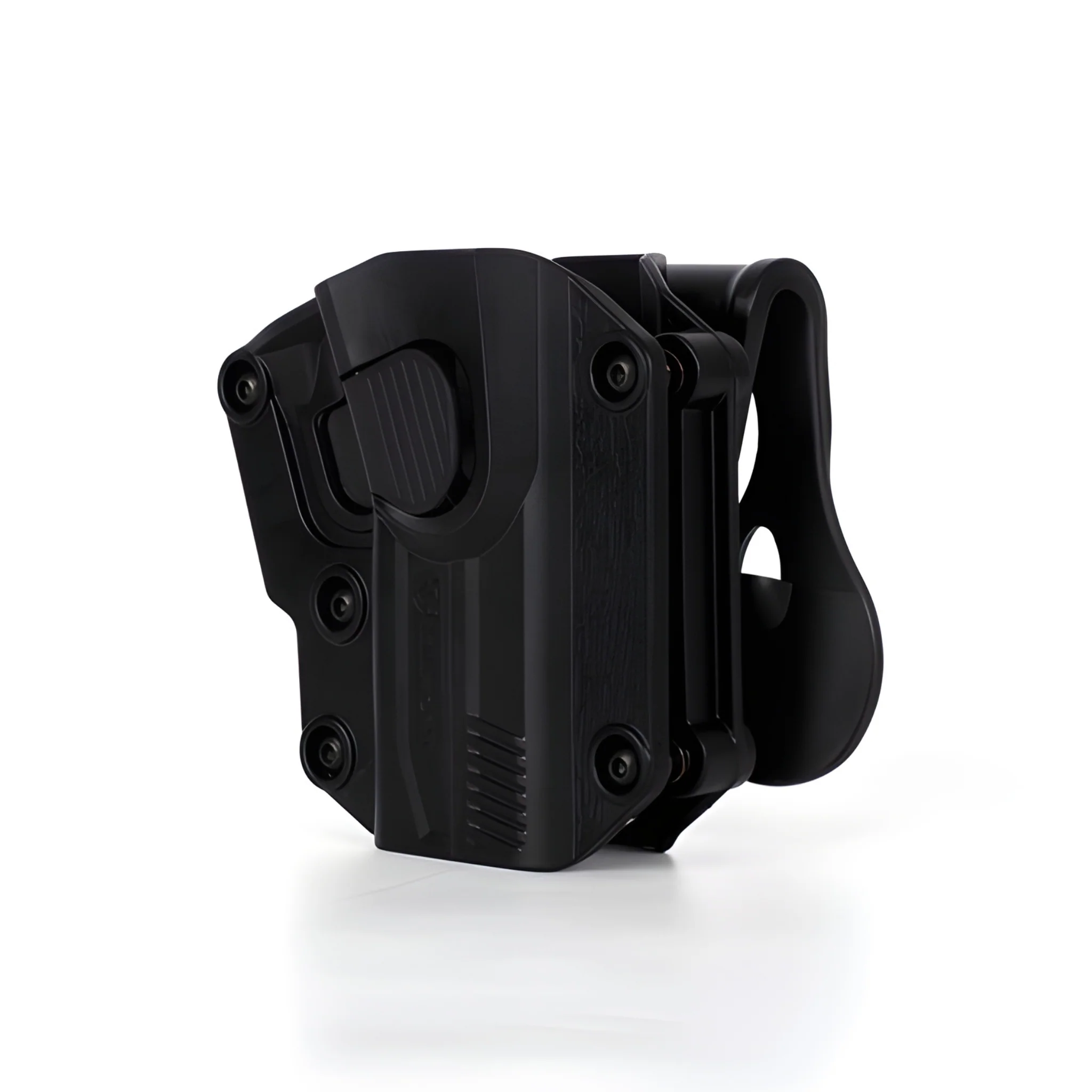 Funda universal Milfort polímero negro compatible con más de 100 pistolas