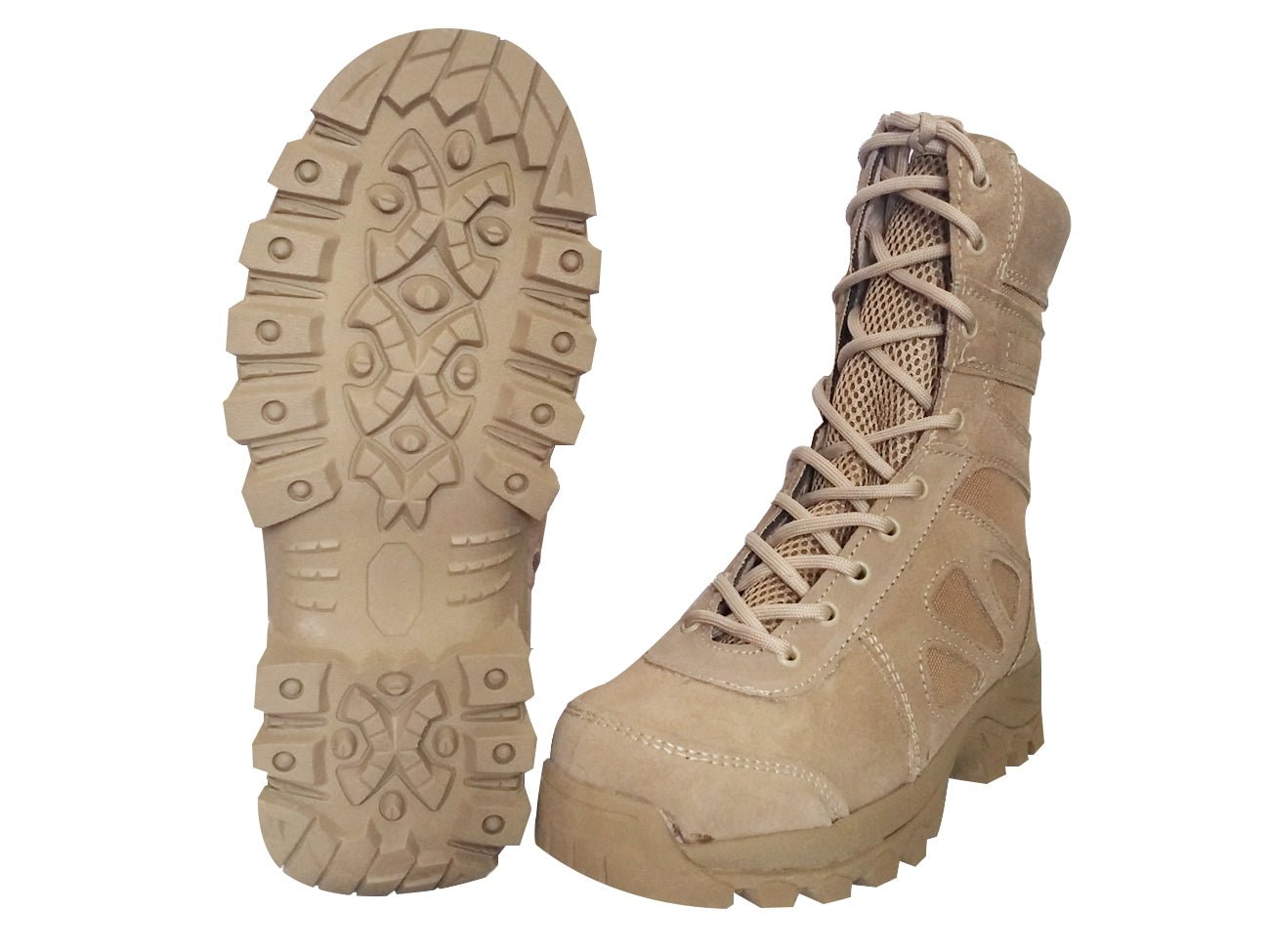 Botas tácticas Arena modelo Tiger, con piel resistente y suela antiderrapante para alto rendimiento en todo terreno