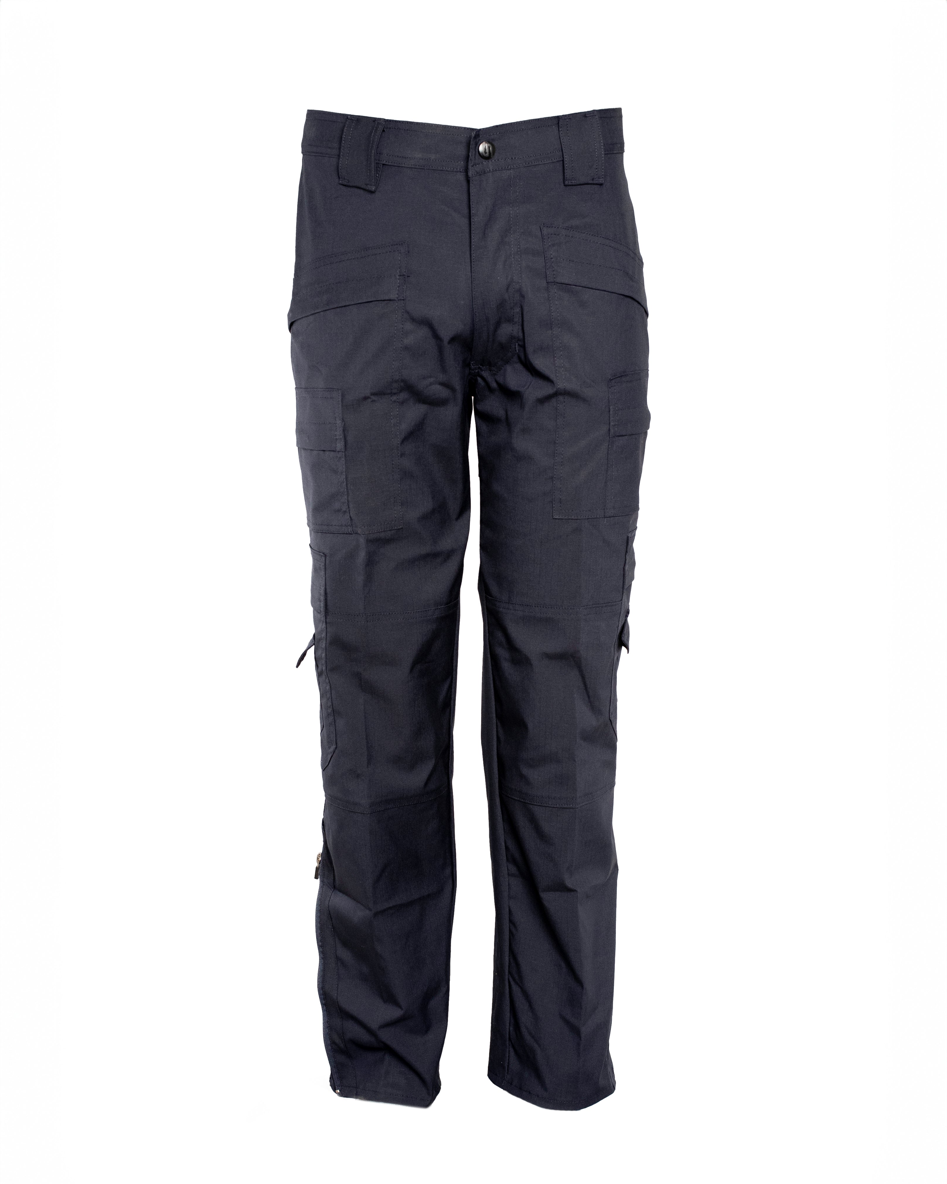Pantalón Aviador azul medianoche en micro ripstop con repelente, resistente y táctico