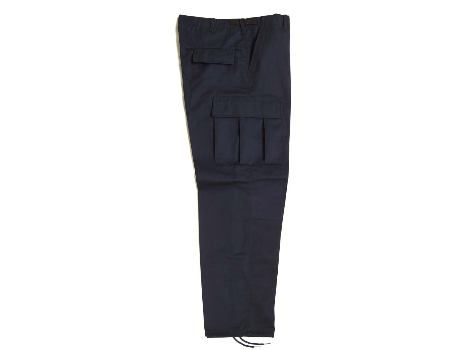 Pantalón comando color azul medianoche, confeccionado en gabardina uniforme para actividades de seguridad