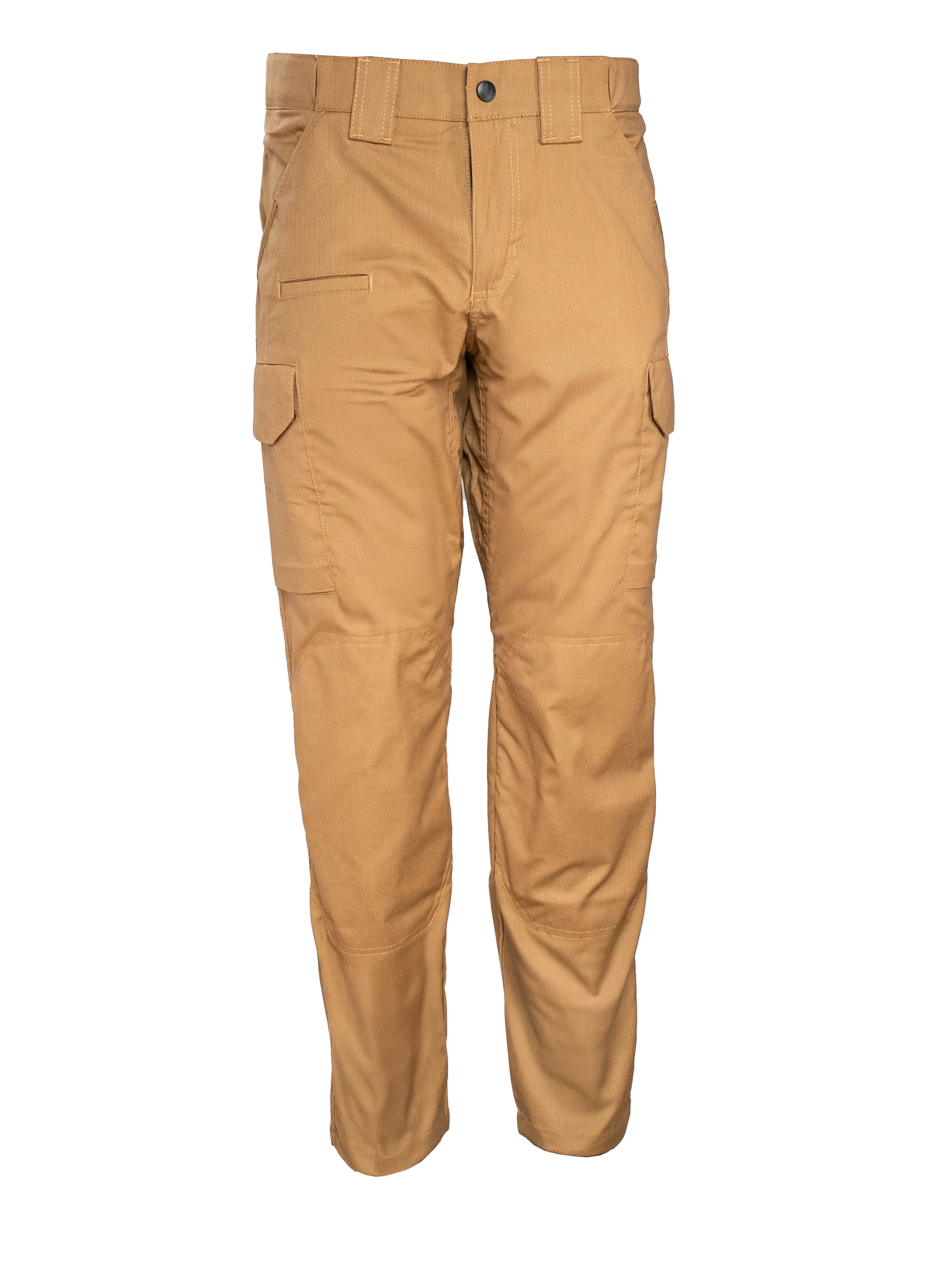 Pantalón táctico Sauhin color coyote en microripstop, resistente y cómodo para tareas de campo