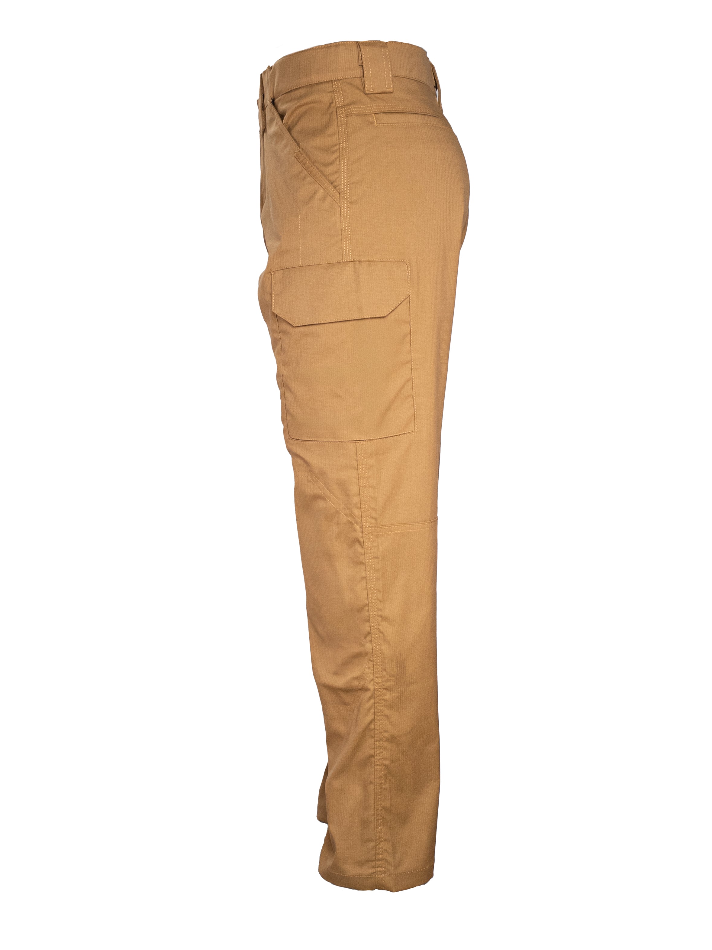 Pantalón táctico Sauhin color coyote en microripstop, resistente y cómodo para tareas de campo